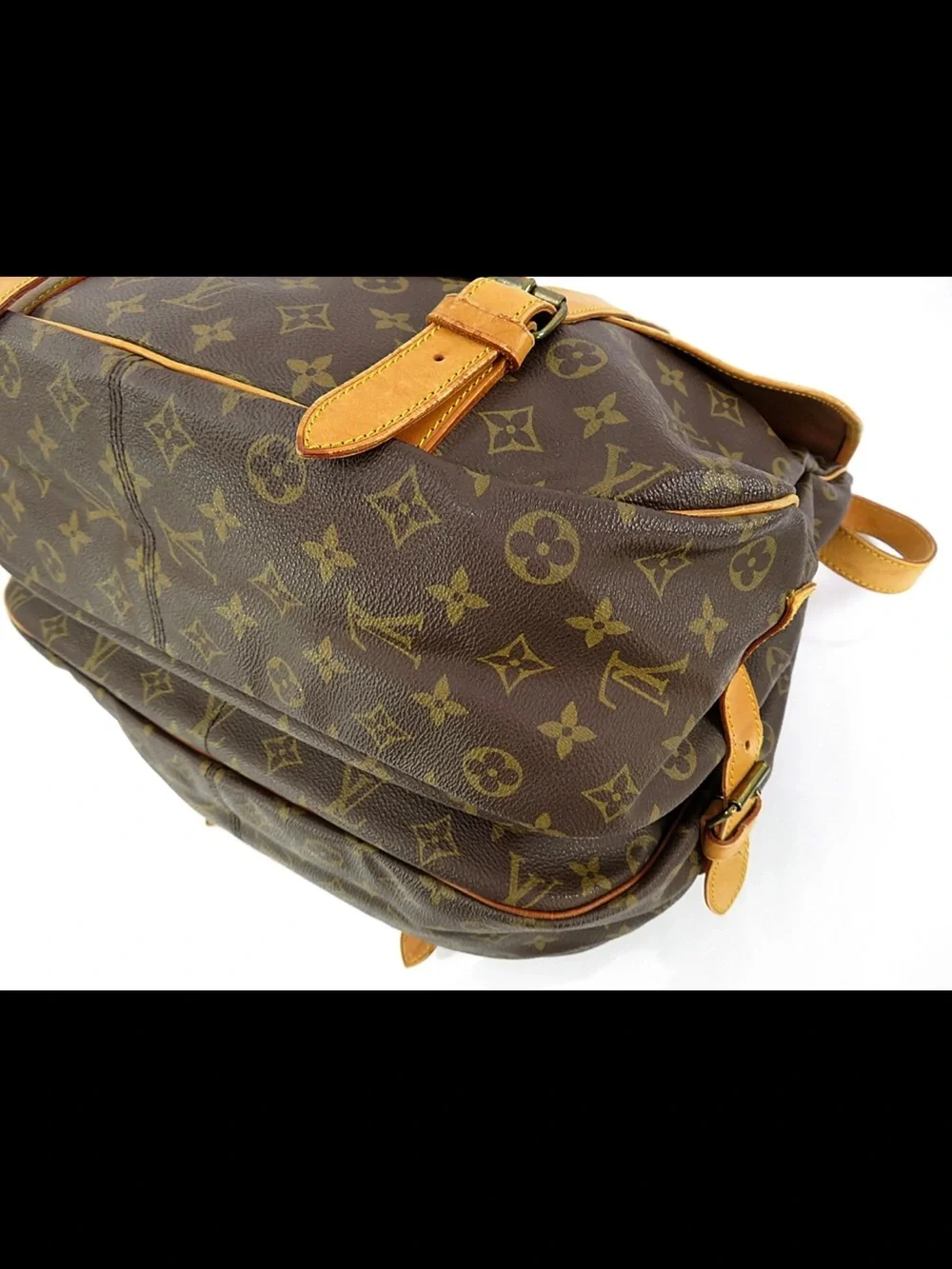 Louis Vuitton Brown Monogram Messenger Bag